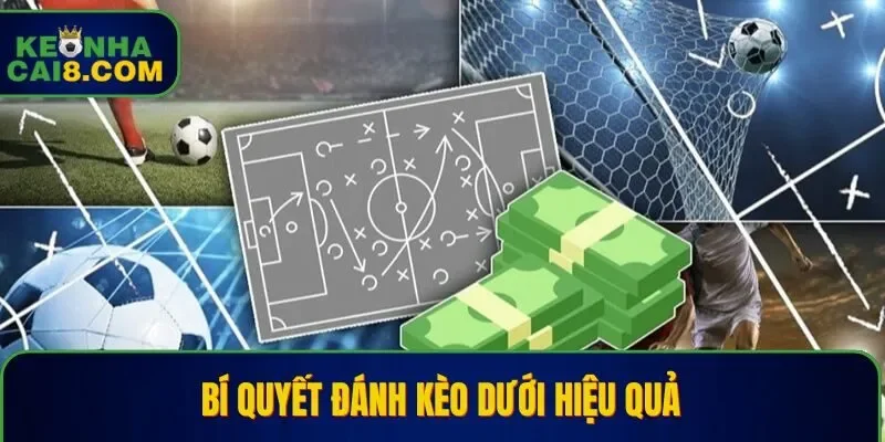 Nắm bí quyết cho cách đánh kèo dưới