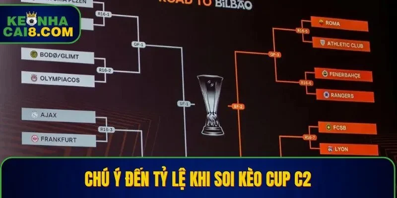 Chú ý đến tỷ lệ khi soi kèo Cup C2