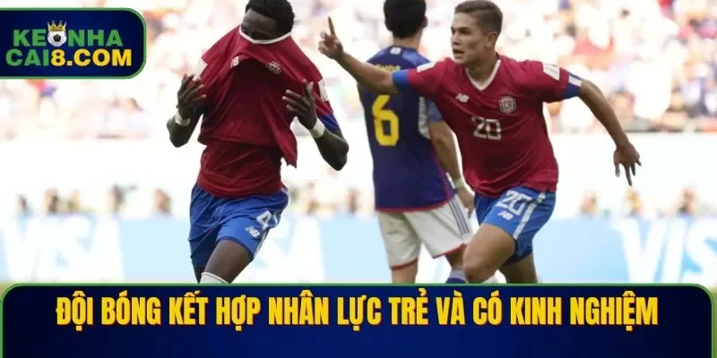 Đội bóng kết hợp nguồn nhân lực trẻ và có kinh nghiệm