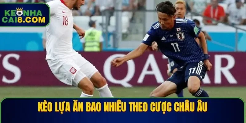 Kèo lựa ăn bao nhiêu theo cược châu Âu